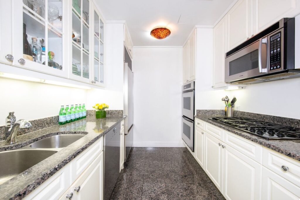 Modern kitchen in a home listed by The Zweben Team, experts in helping you buy a home in NYC.